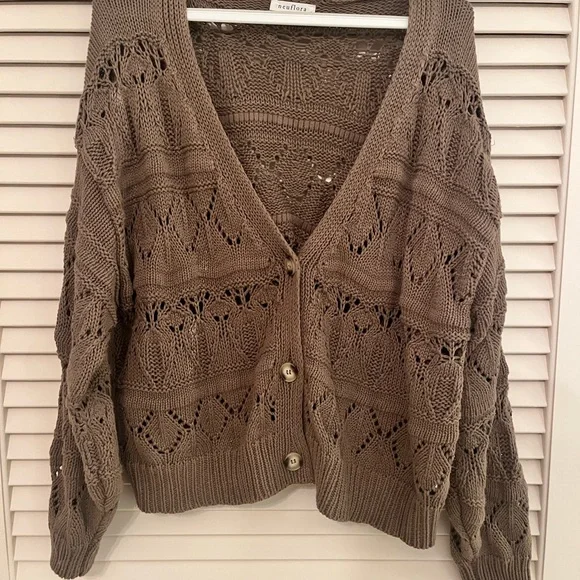 Neuflora Daphne Cardigan - walnut - Picture 2 of 3